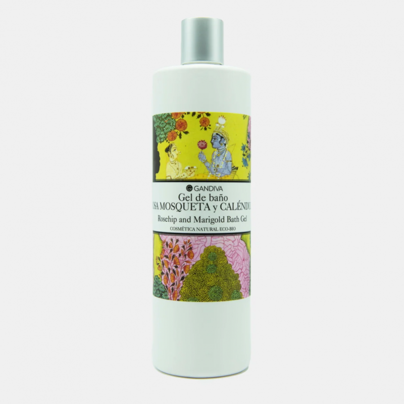 Gel rosa mosqueta y caléndula