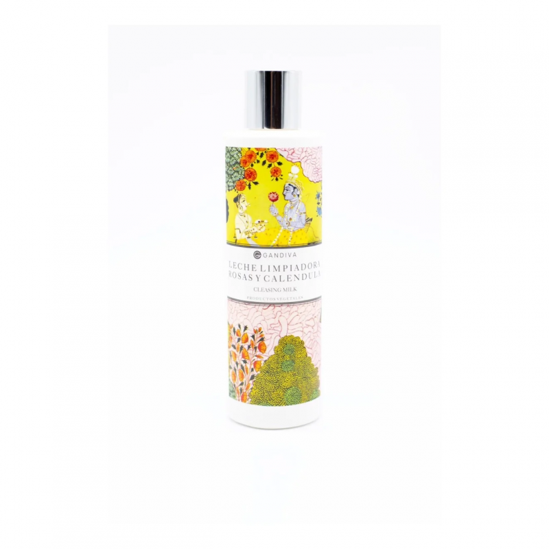 Leche limpiadora de rosas y caléndula 250ml