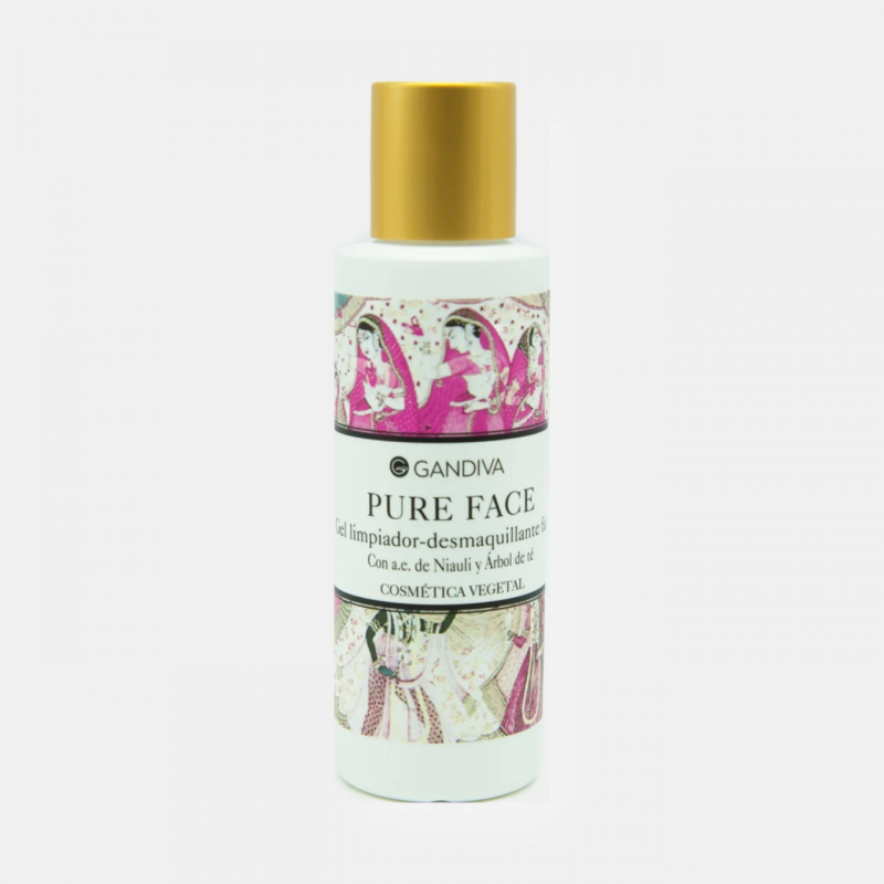 Gel limpiador desmaquillante pure face 125ml