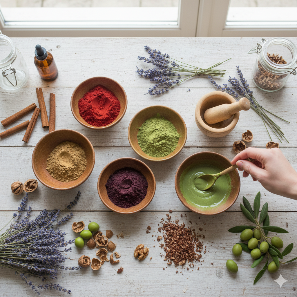 Creamos nuestra propia marca de coloración con plantas